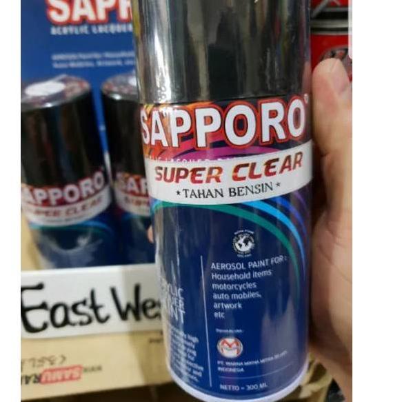 

Special Super Clear Gloss 7530 Glossy kilap gilap - Sapporo spray paint cat semprot aerosol ✔