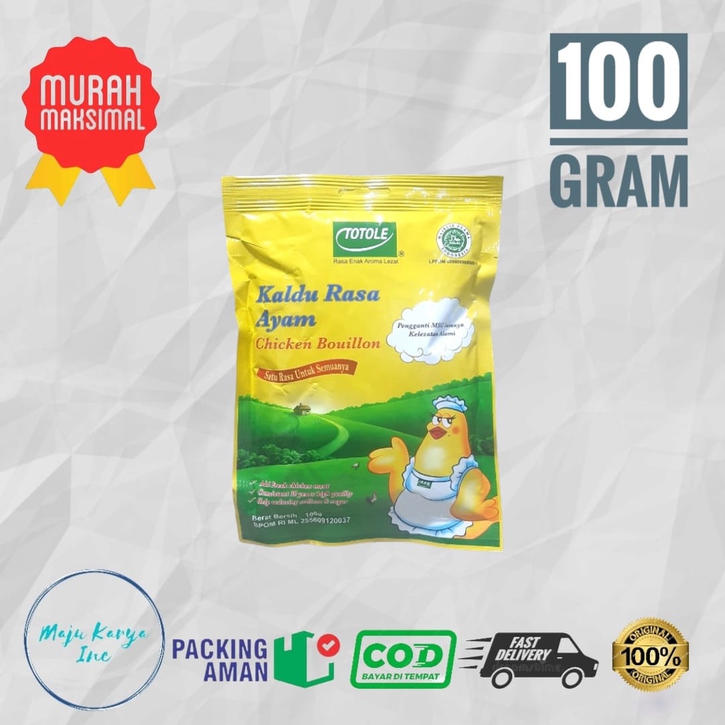 Totole Kaldu Ayam 100gr / Granulated Chicken Bouillon