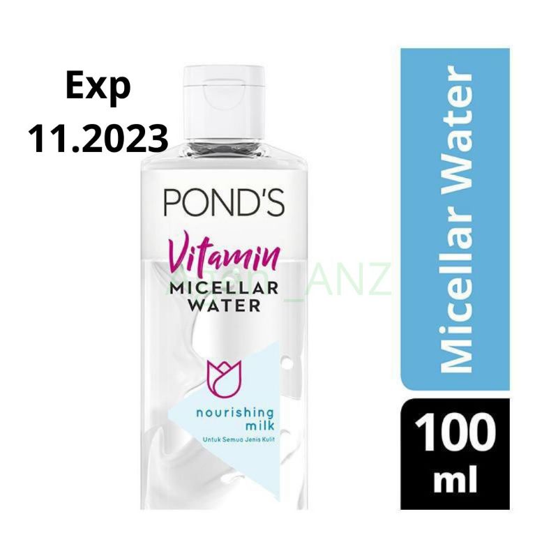 Pond's Shake &amp; Clean 100ml White Beauty clear solution ( Pink &amp; Hijau) Ponds Nourishing Milk Vitamin Micellar Water Waterproof Makeup Remover 100ml Pond's Vitamin pembersih wajah Pond's anti bacterial 50ml refreshing face mist penyegar wajah