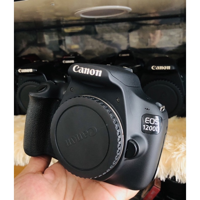 kamera canon eos 1200d body only like new lengkap box