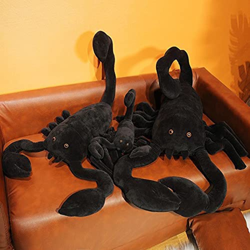 Mary 45/100cm Boneka Scorpion-Mainan Bantal Meja Dekorasi Emosi Menenangkan Kantor Festival Ornamen Mobil Acce