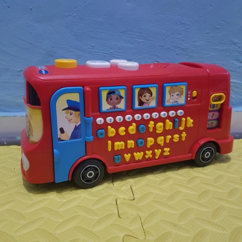 mainan bus vtech edukasi ABC