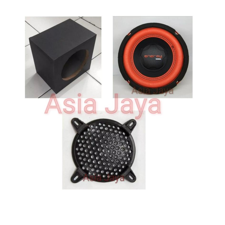 Terbaik Paket Combo Subwoofer Mobil 6 Inch Legacy Energy LG 6382 / LG6382 / LG6382 + Box Speaker 6 I