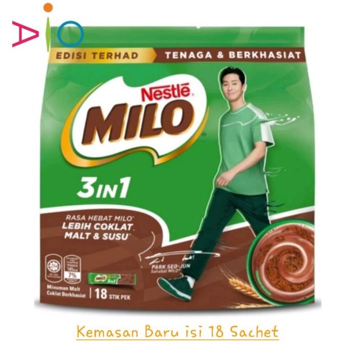 

Milo Malaysia 3 in 1 ( 18+3 stick) TERLARIS TERPERCAYA ORIGINAL
