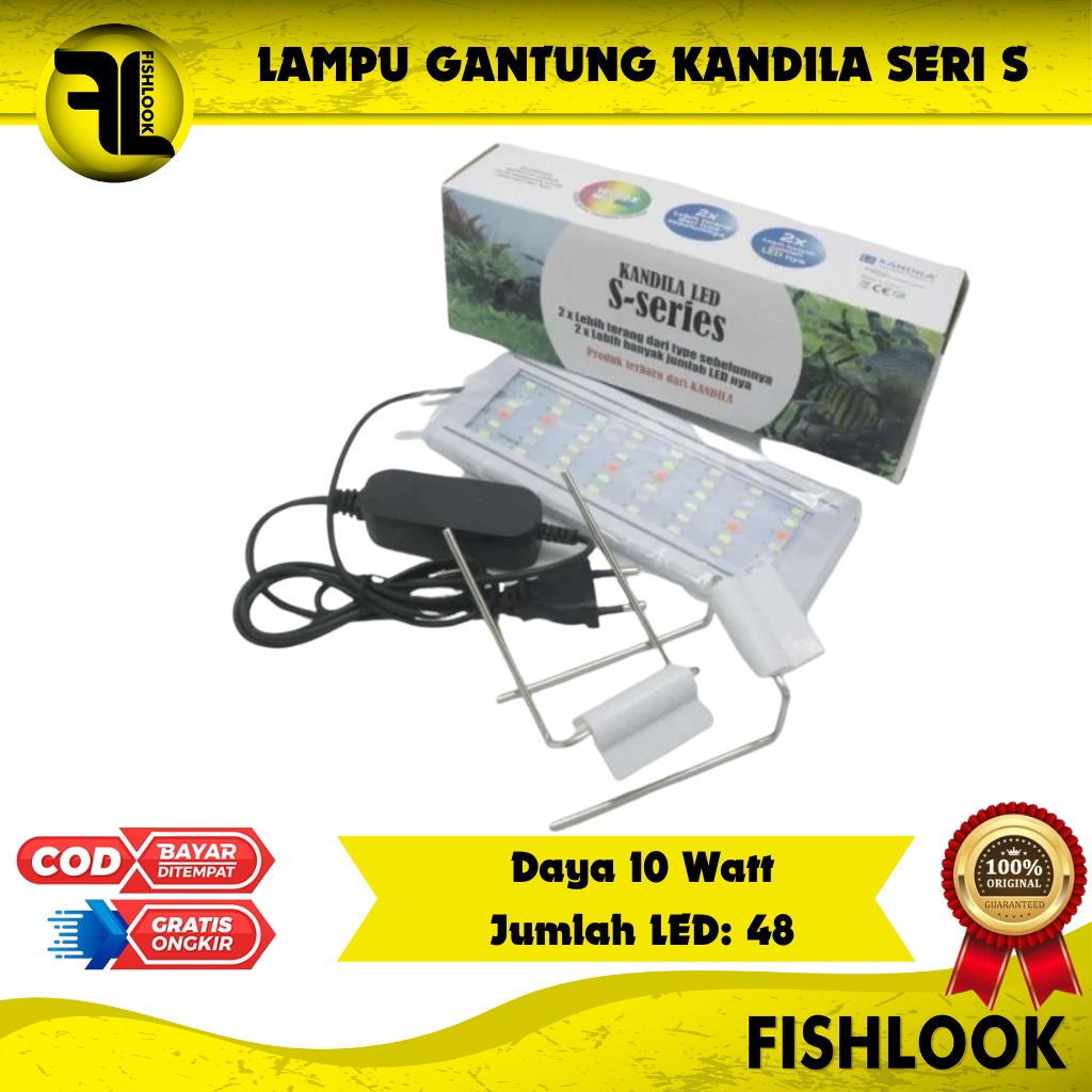 LAMPU KANDILA LED S200 S-200 10W AQUARIUM AQUASCAPE