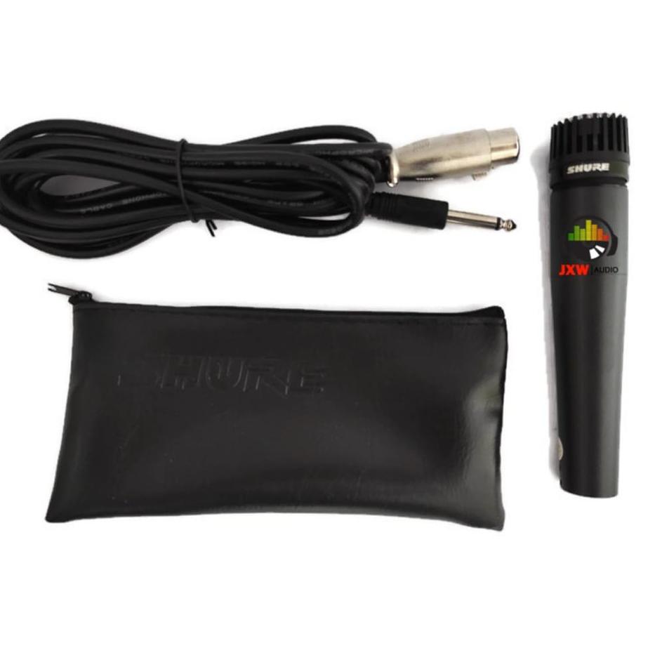 Paling Diminati MIC KABEL SHURE SM 57 /  MICROPHONE SHURE KABEL SM-57 /  MIC SHURE SM 57 / SM57 INST