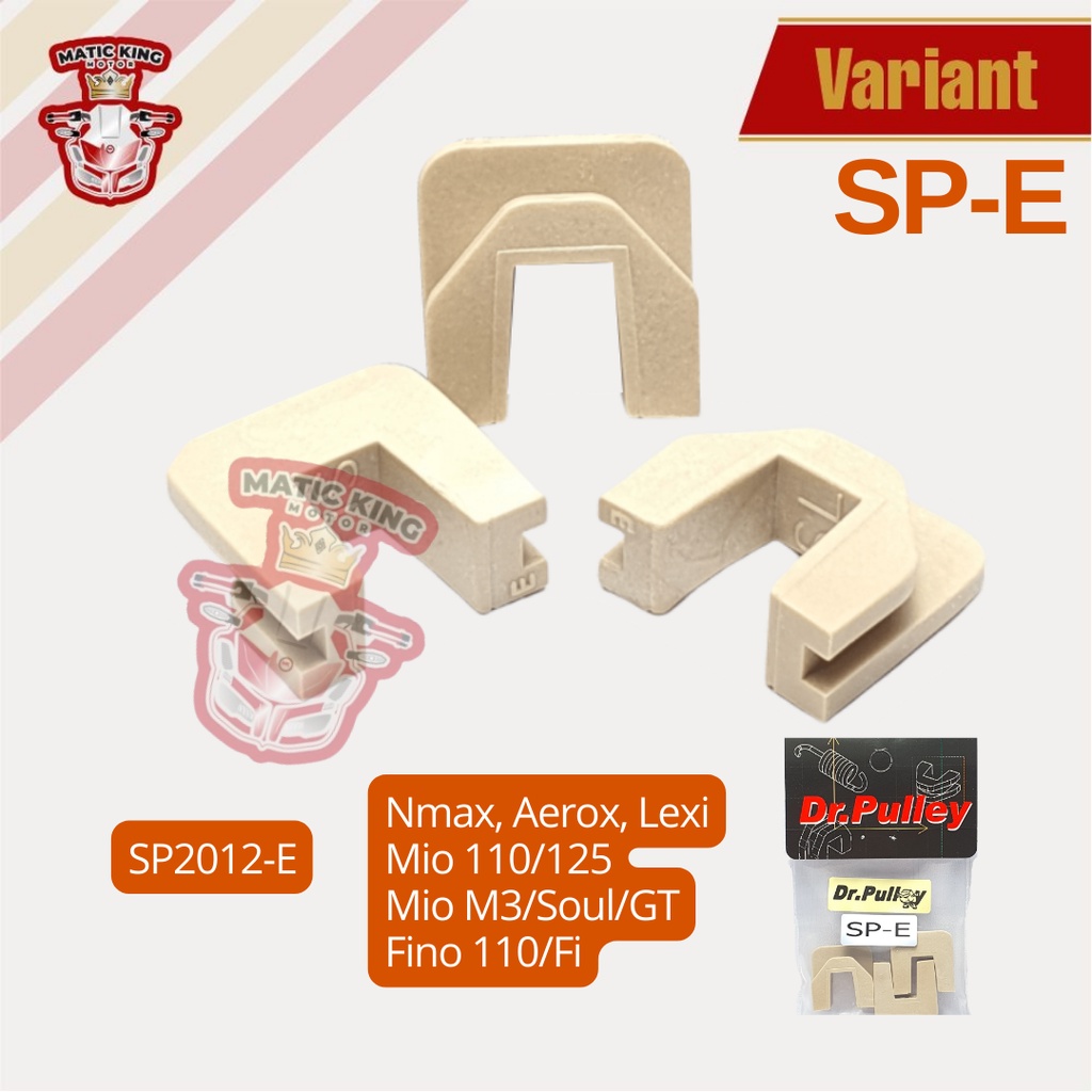 Slide slider piece Vespa LX Sprint Primavera Iget Liberty 2v 3v 150cc Dr Pulley SP1917-N