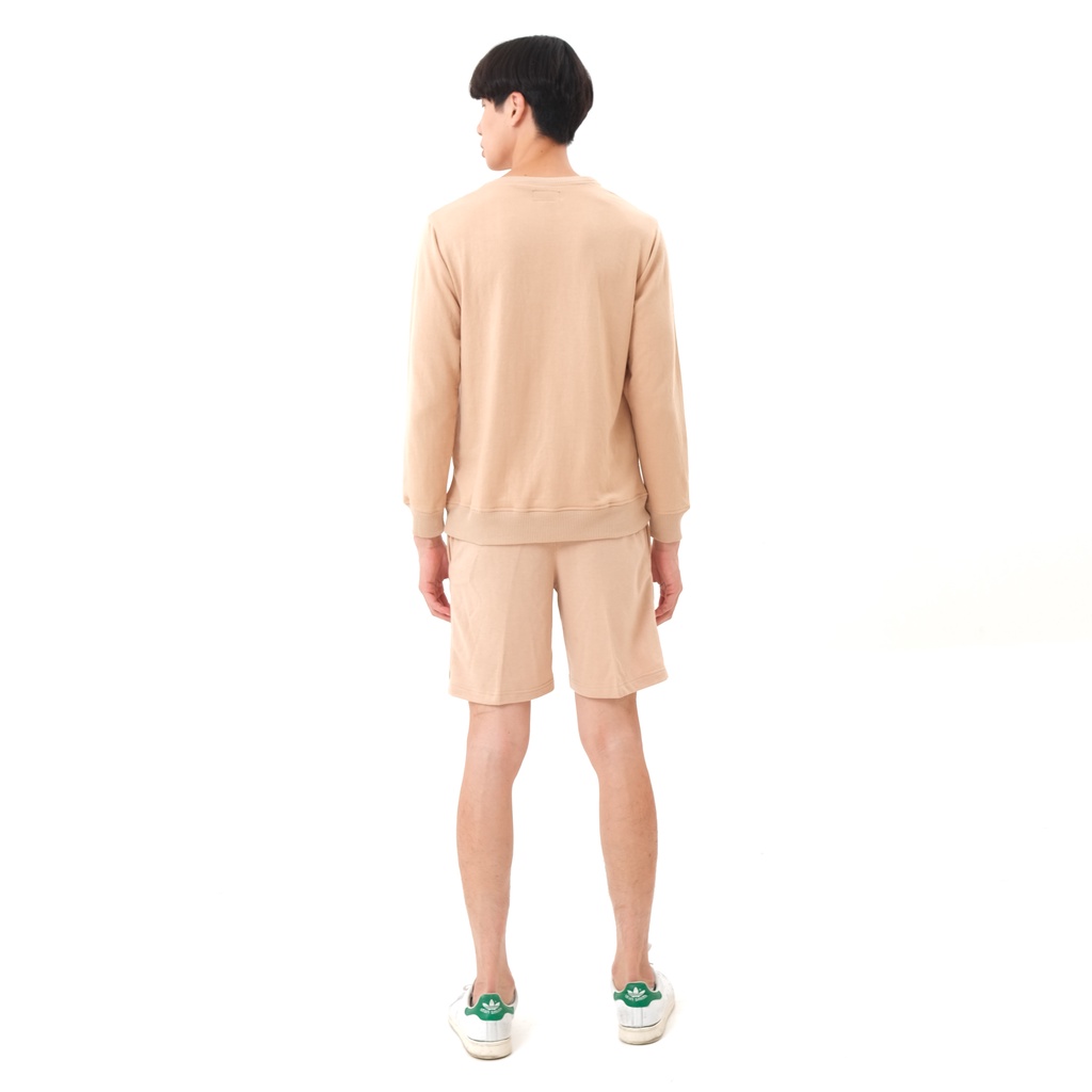 SANVANINA Set Sweater Short Pants Cream | One set Sweat Pants CC-01E