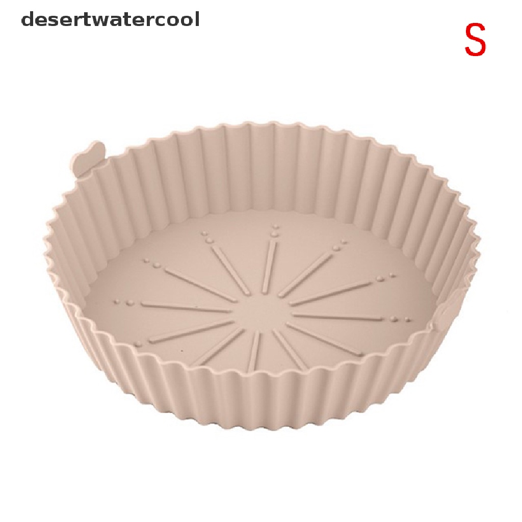 Deid 1Pc Reusable Air Fryer Silicone Pot Non Stick Air Fryer Kue Baking Tray Liners Martijn