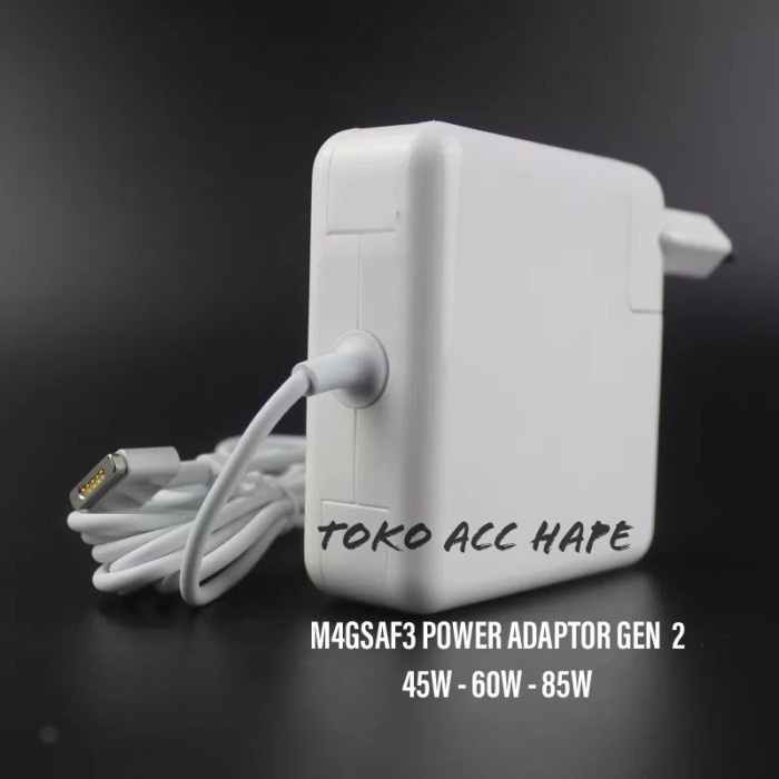 MAGSAF3 GEN 2 POWER ADAPTOR CHARGER M4CBOOK 45W-60W-85W RETAIL PREMIUM