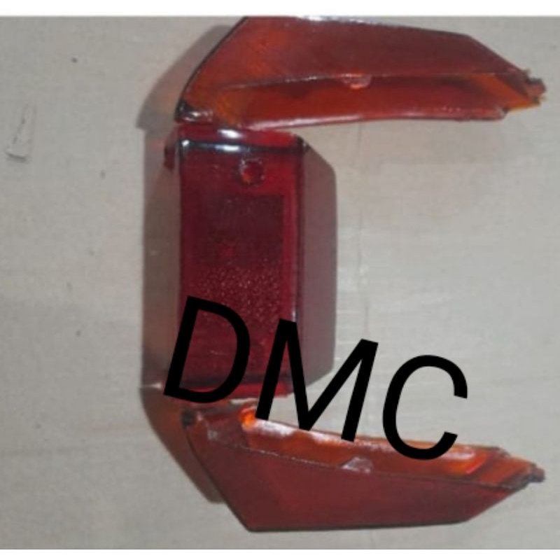 kaca mika lampu stop belakang Suzuki crystal set mika reteng
