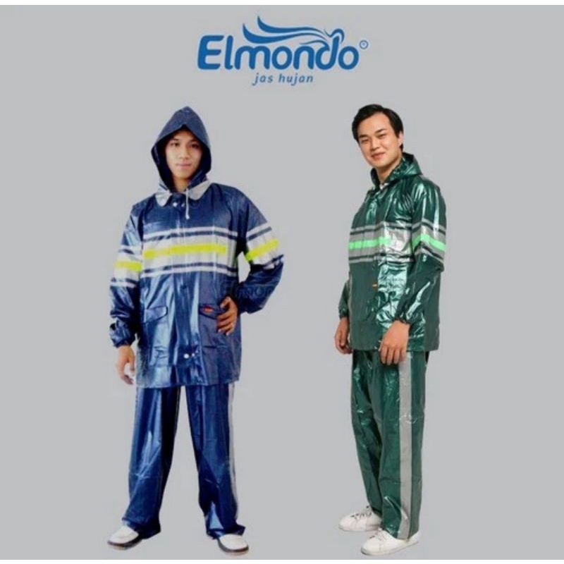 Mantel Hujan Elmondo Setelan / Jas Hujan Elmondo Pasangan 912