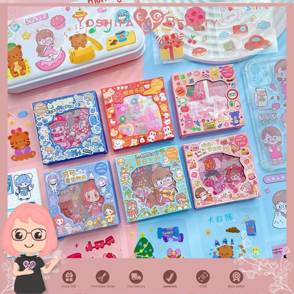 

Sticker Viral Box Kecil Isi 100 | Stiker PVC grosir Isi 100 | Sticker Lucu PET Isi 100