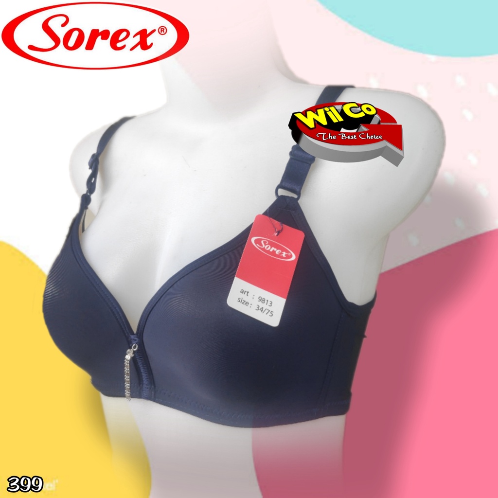 J399 BRA SOREX BUSA TANPA KAWAT BH/BRA SOREX SIZE 34 - 40