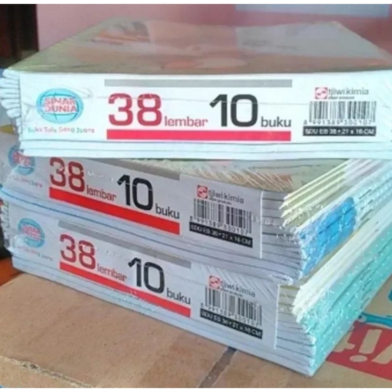 

BUKU TULIS SIDU 38 LEMBAR ISI 10 PCS
