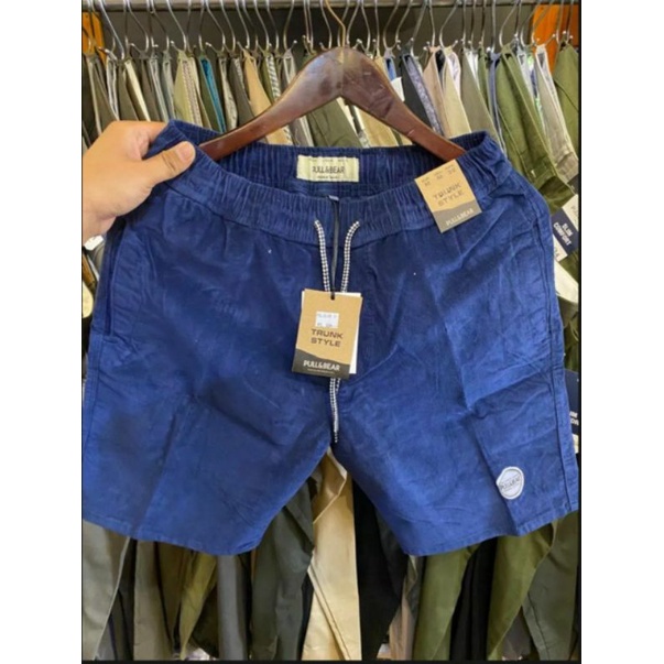 CELANA BROADSHORT CORDUROY TERLARIS PINGGANG KARET PREMIUM