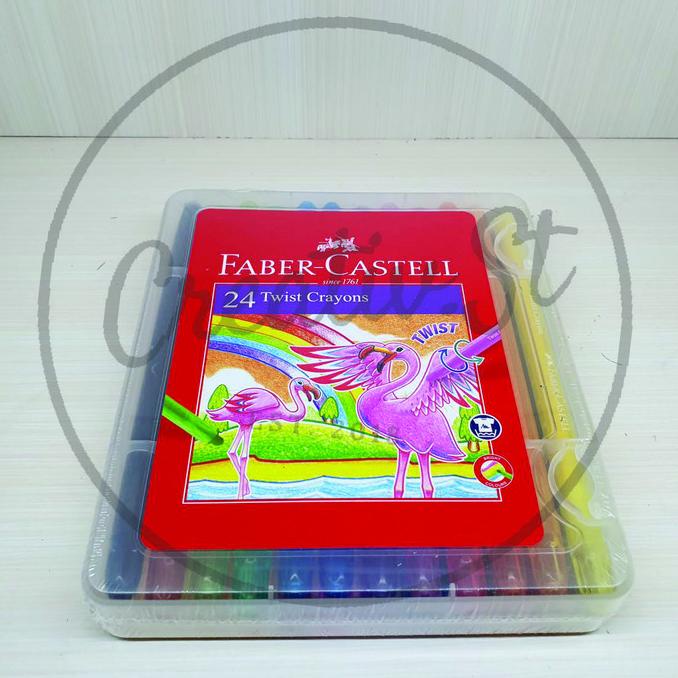 

Faber Castell Crayon Putar 24 Warna Twist