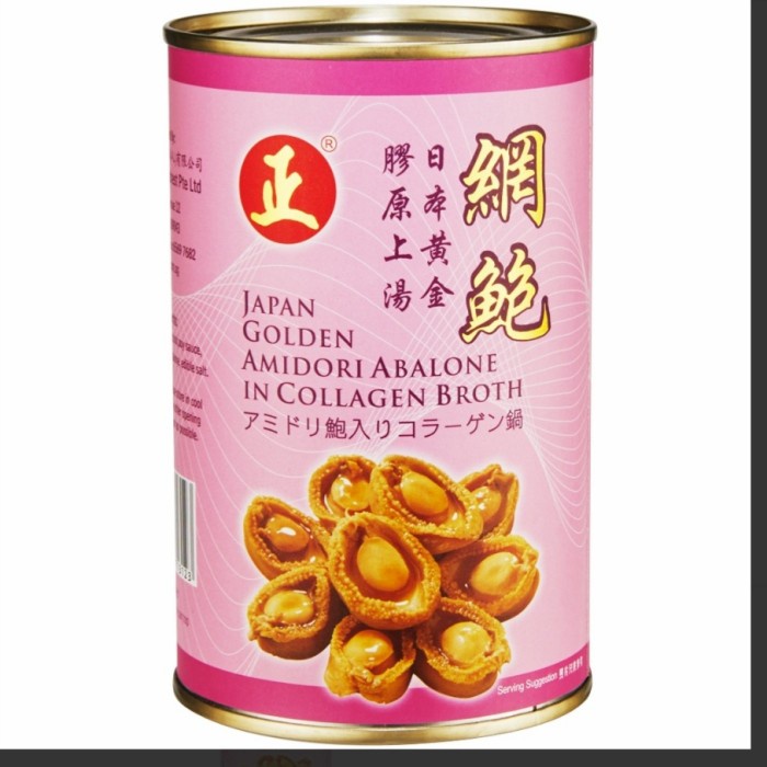 

Widyatmogrosir - Ready Japan Golden Amidori Abalone In Collagen Broth Isi 10 Pcs