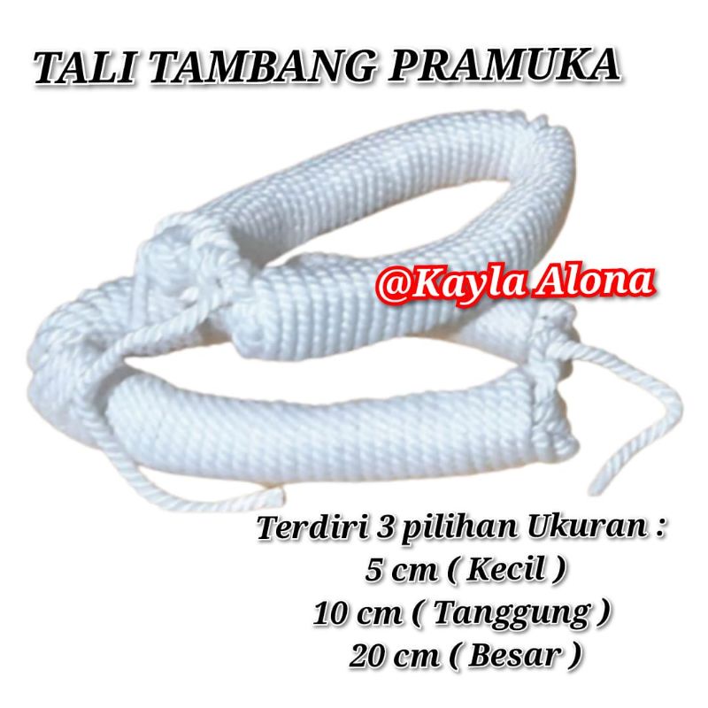 

TALI TAMBANG PRAMUKA