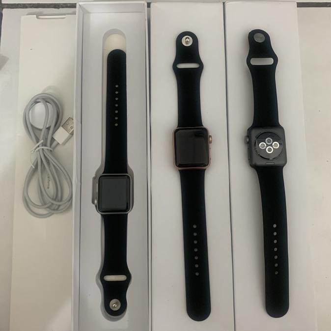 BISA COD Apple i Watch Series 3 38mm - Second - Bekas - Fullset