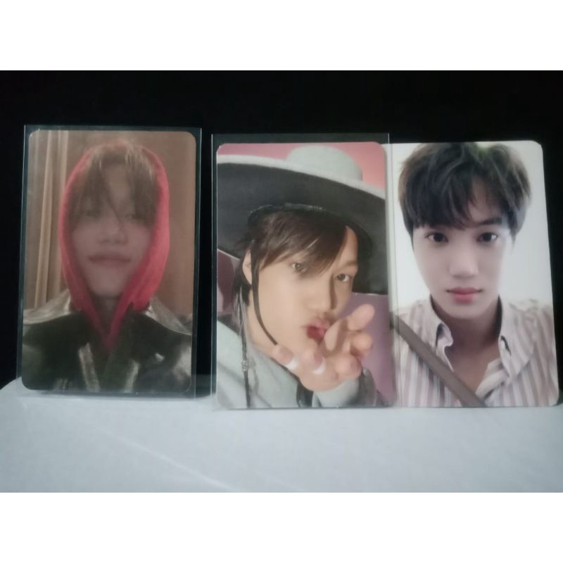PC kai (album tempo , peach , kiss ver ) photocard