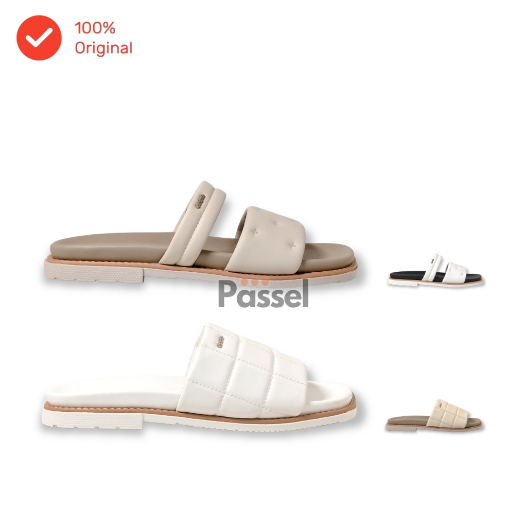 Donatello Sz. 36-40 Sandal Slip on Wanita Kasual  | OI612401 / OI612402 / OI612403