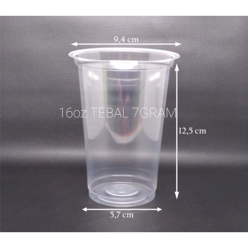 cup 14 oz /16 oz starindo tebal 7 gram