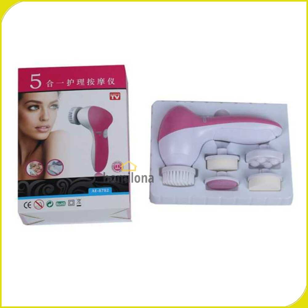 Biutte.co Pembersih Muka Elektrik Lumispa Facial Care 5 in 1 - AE-8782