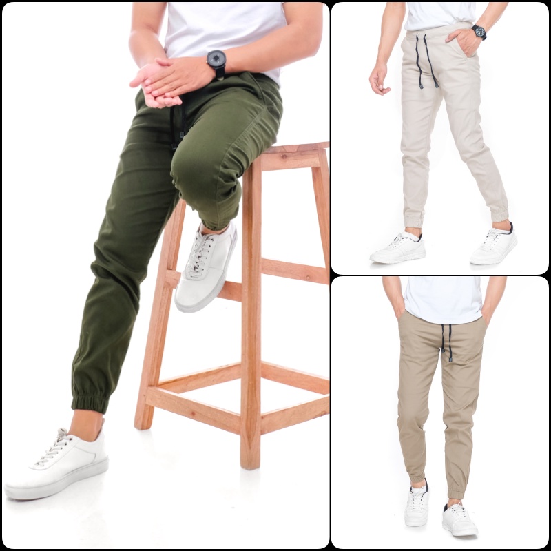 R2 Celana Panjang Joger Pria Original Jogger Cowok Premium Quality