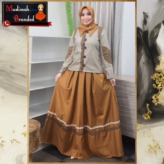 DEURA Setelan Remaja D302 / Setelan Wanita Lebaran / Setelan Remaja Pesta MUSLIMAH BRANDED