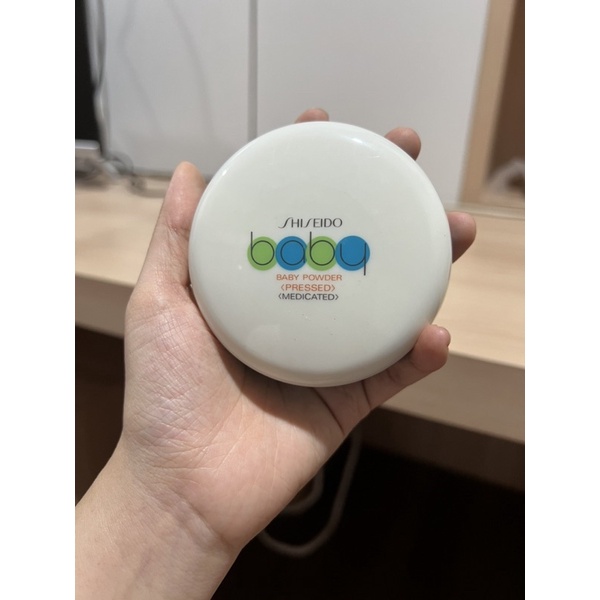 (ORIGINAL HANDCARRY JEPANG) Shiseido baby powder - bedak padat - bedak bayi
