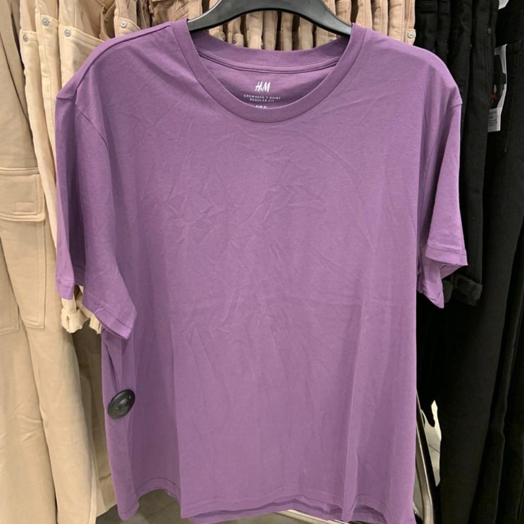 Tshirt Unisex Katun HM Fit Nyaman M-XL