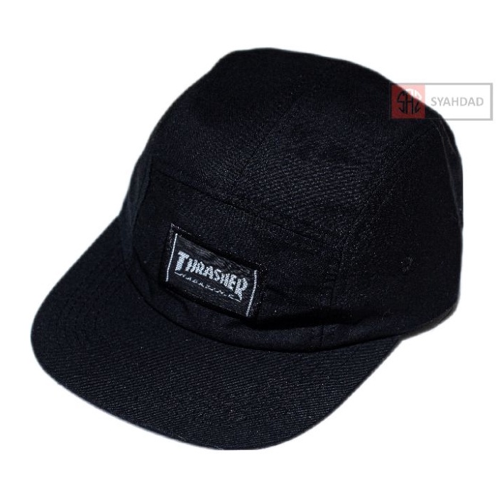 TOPI  5 PANEL PRIA WANITA  CAP THRASHER DISTRO ORIGINAL TOPI LIMA PANEL PRIA