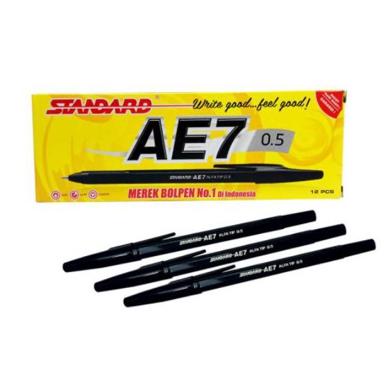 

Promo➨ KWCNL PULPEN STANDARD AE7 / PEN BOLPOIN STANDART AE-7 (12 PCS) J45 ➨Murah Banget