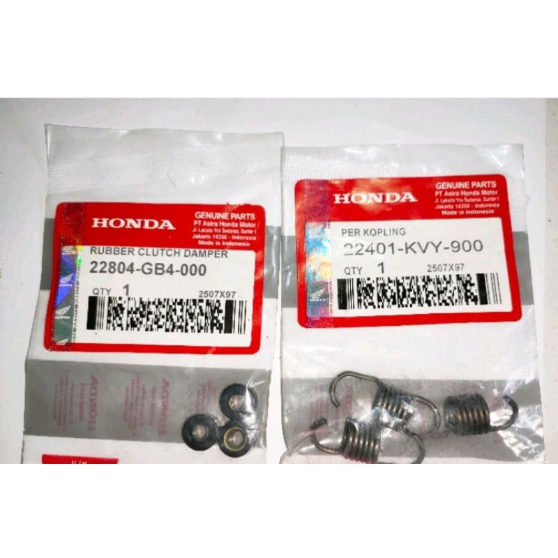 Per kampas Ganda KVY+karet Ganda Beat Scoopy Vario 110 Vario 110 FI Vario 125 FI old Vario 125 LED O