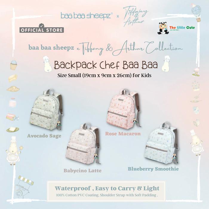 Baabaasheepz x Tiffany&Arthur Backpack Chef Baabaa Small Size