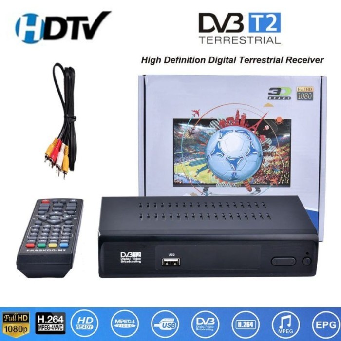 SET TOP BOX HDTV TV Box Digital DVB T2 TV Analog jadi TV Digital Set Top Box