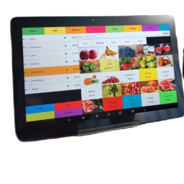 Mesin Kasir Mesin Kasir Android Tab + Aplikasi Software