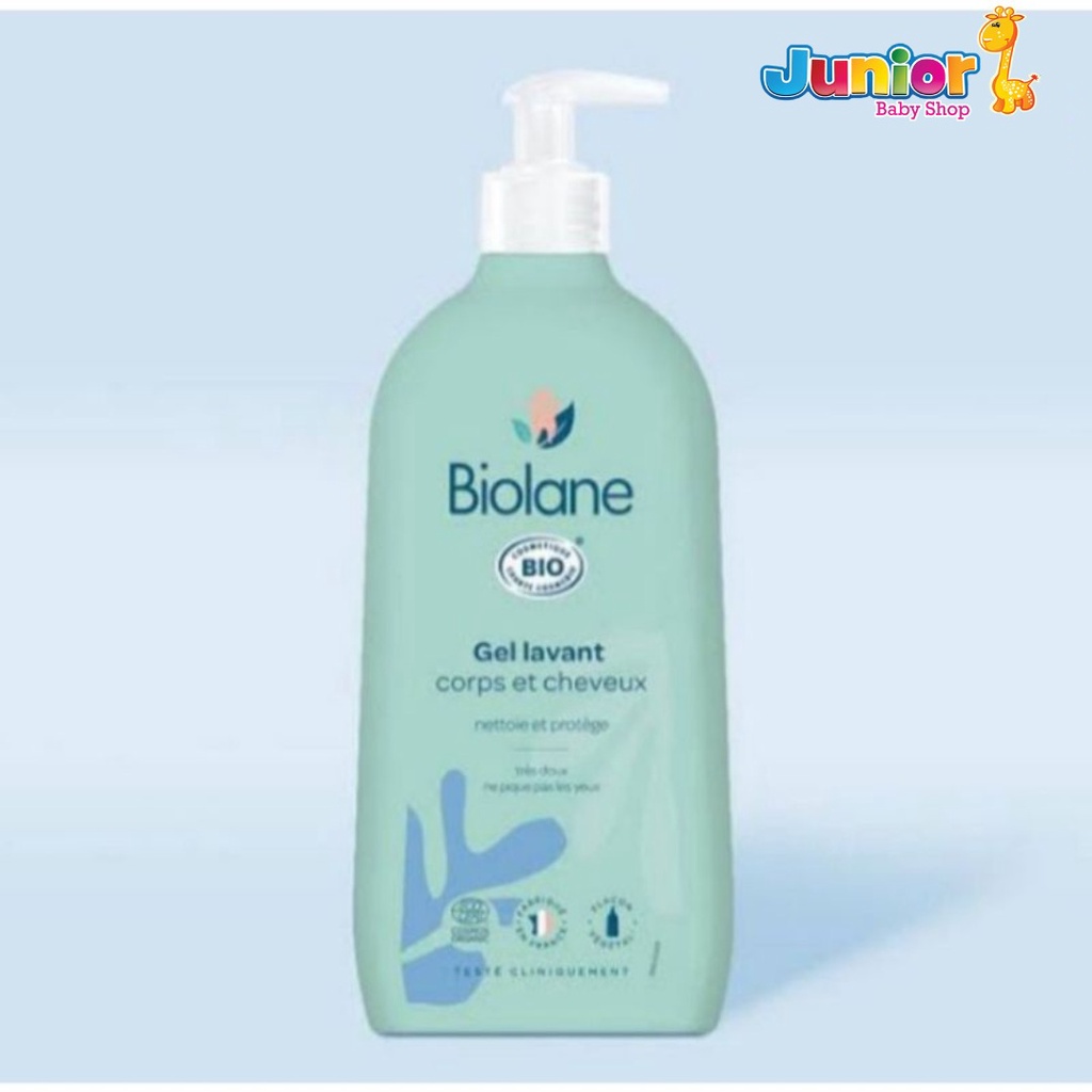 Biolane Organic Body And Hair Cleansing Gel - Sabun Shampoo Bayi