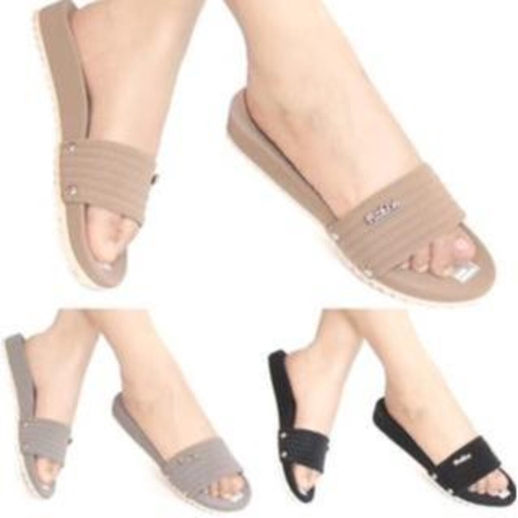 Sandal Teplek Wanita / Sandal Slop Terlaris / Sandal Kokop / Sendal Flip Flop COD