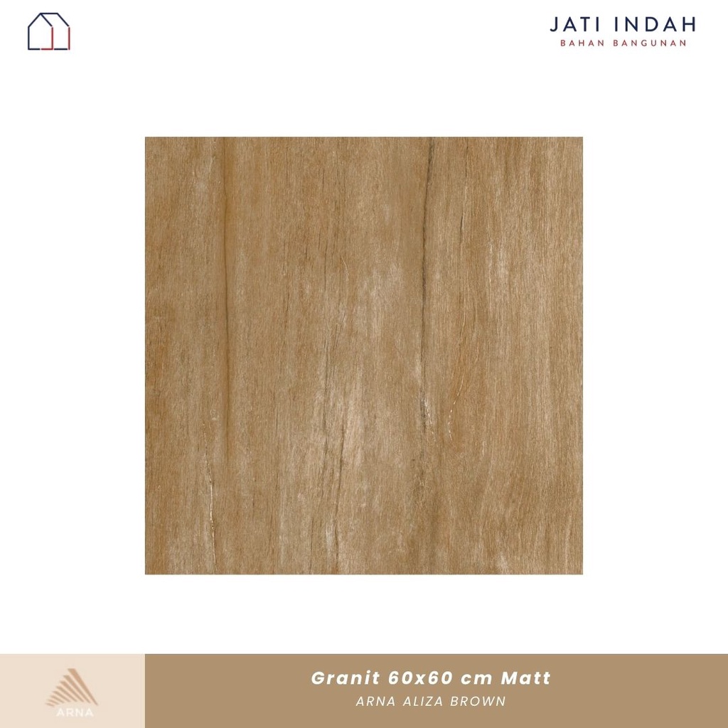 Granite Lantai Motif Kayu Matt 60x60 cm ARNA ALIZA