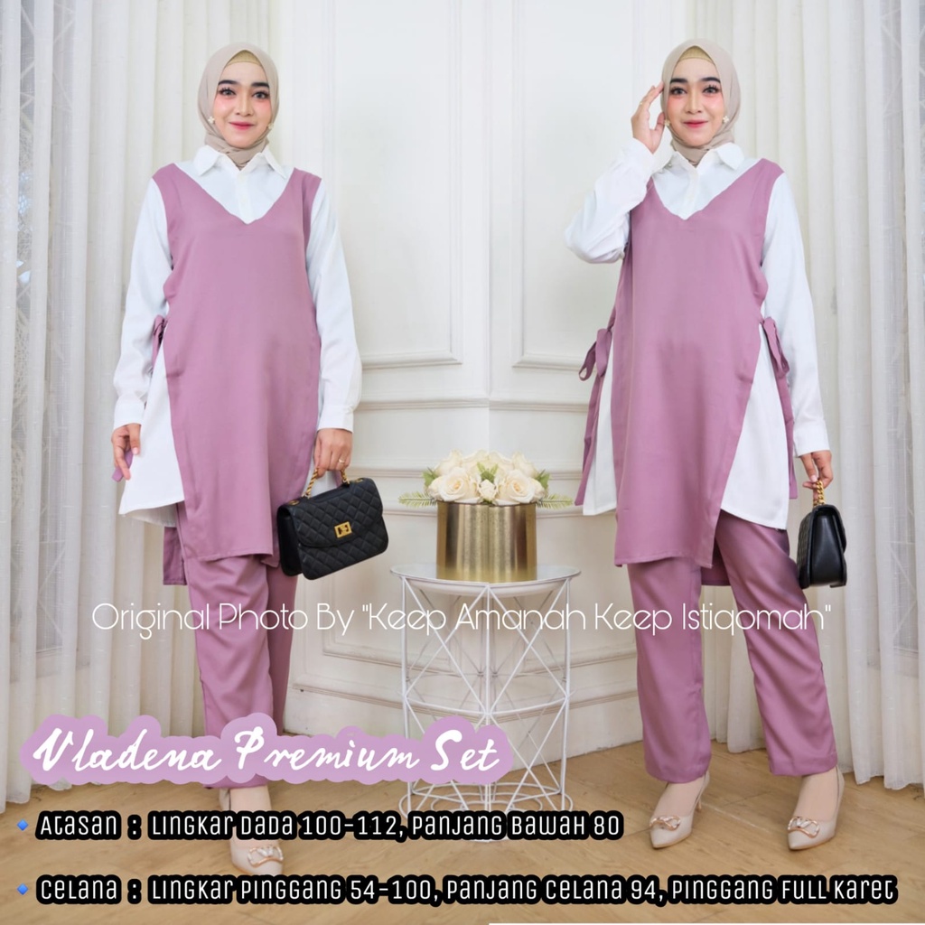 Setelan Wanita Setelan Kerja Vladena Premium Set Lizabeta Premium Set Ori By Sakha