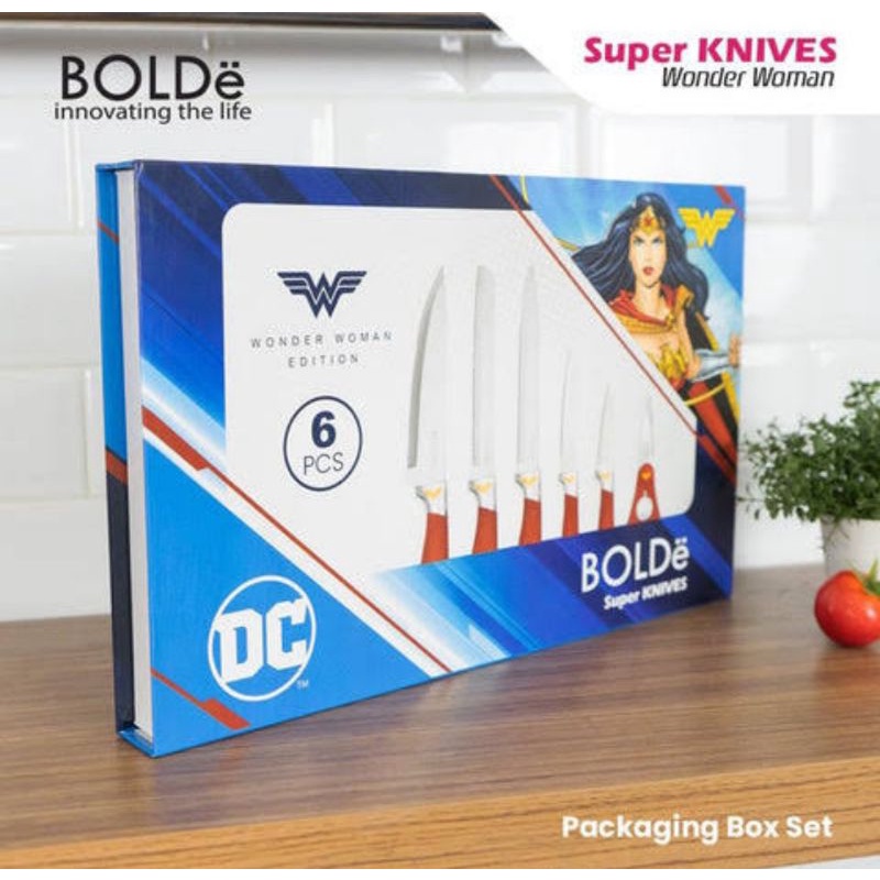 Bolde Wonder Woman Knive Set