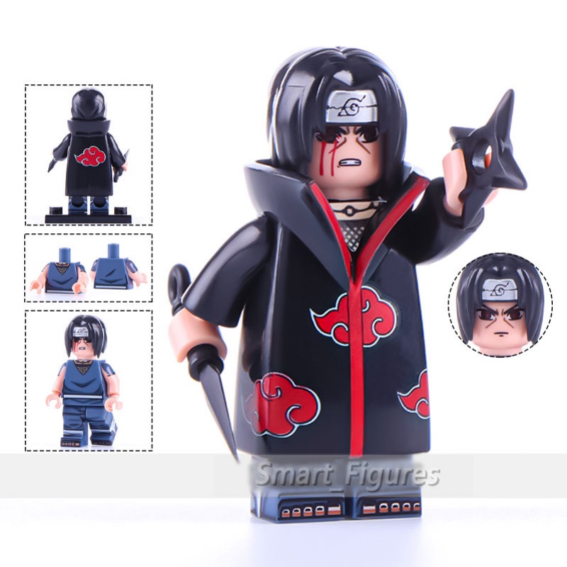 Hiruko Minifigures Naruto Sasori Akatsuki Nagato Pein Konan Deidara Yahiko Mainan Hadiah Figure Mini K2111