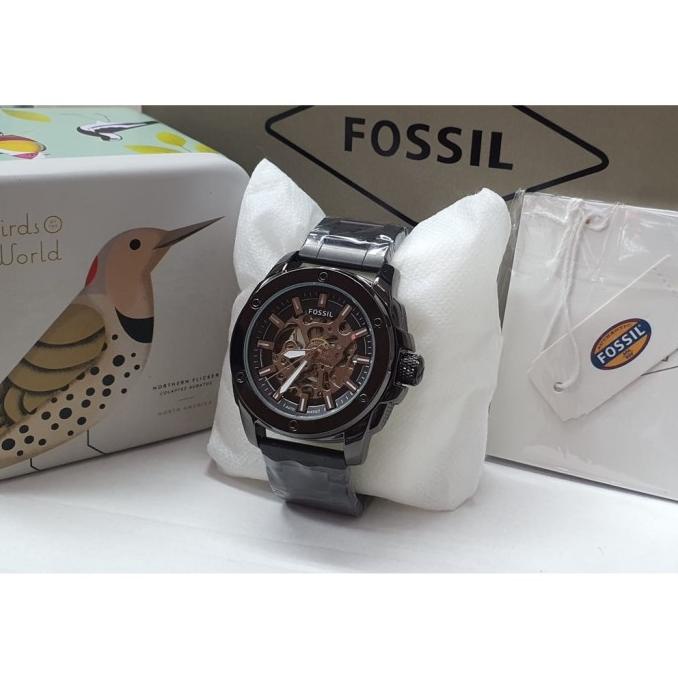 Jam Tangan Pria Fossil Otomatis / Jam Tangan Automatic Tanpa Batrai