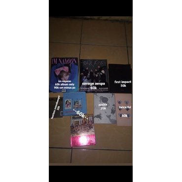 album only lesserafim twice nmixx kep1er aespa im nayeon