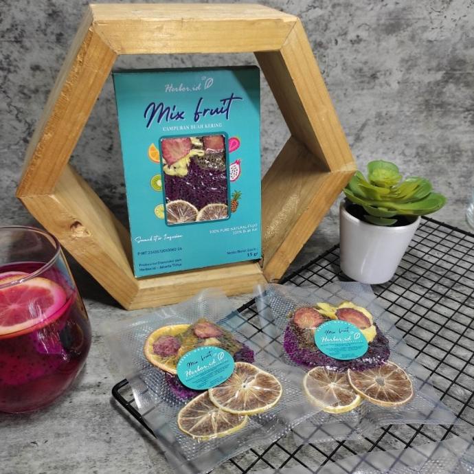 

[BISA COD] HERBOR - Healthy detox herbal tea MIX FRUIT