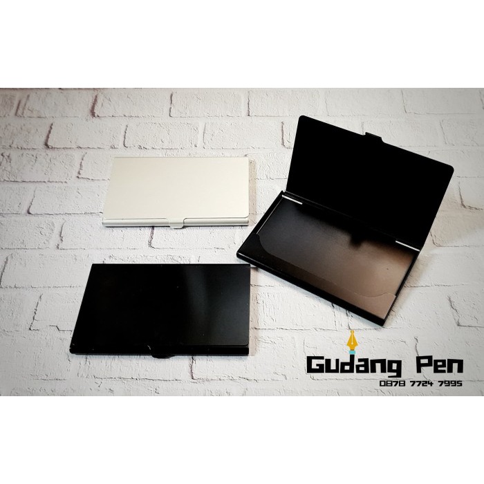 

TERUJI Tempat Kartu Nama / Name Card Holder Alumunium Code 2946