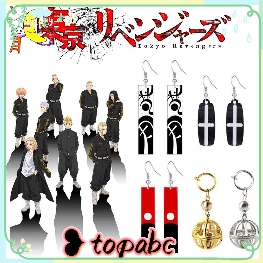 Top Tokyo Revengers Fashion Tanpa Tindik Telinga Anime Peripheral Kurokawa Izana Anting Akrilik