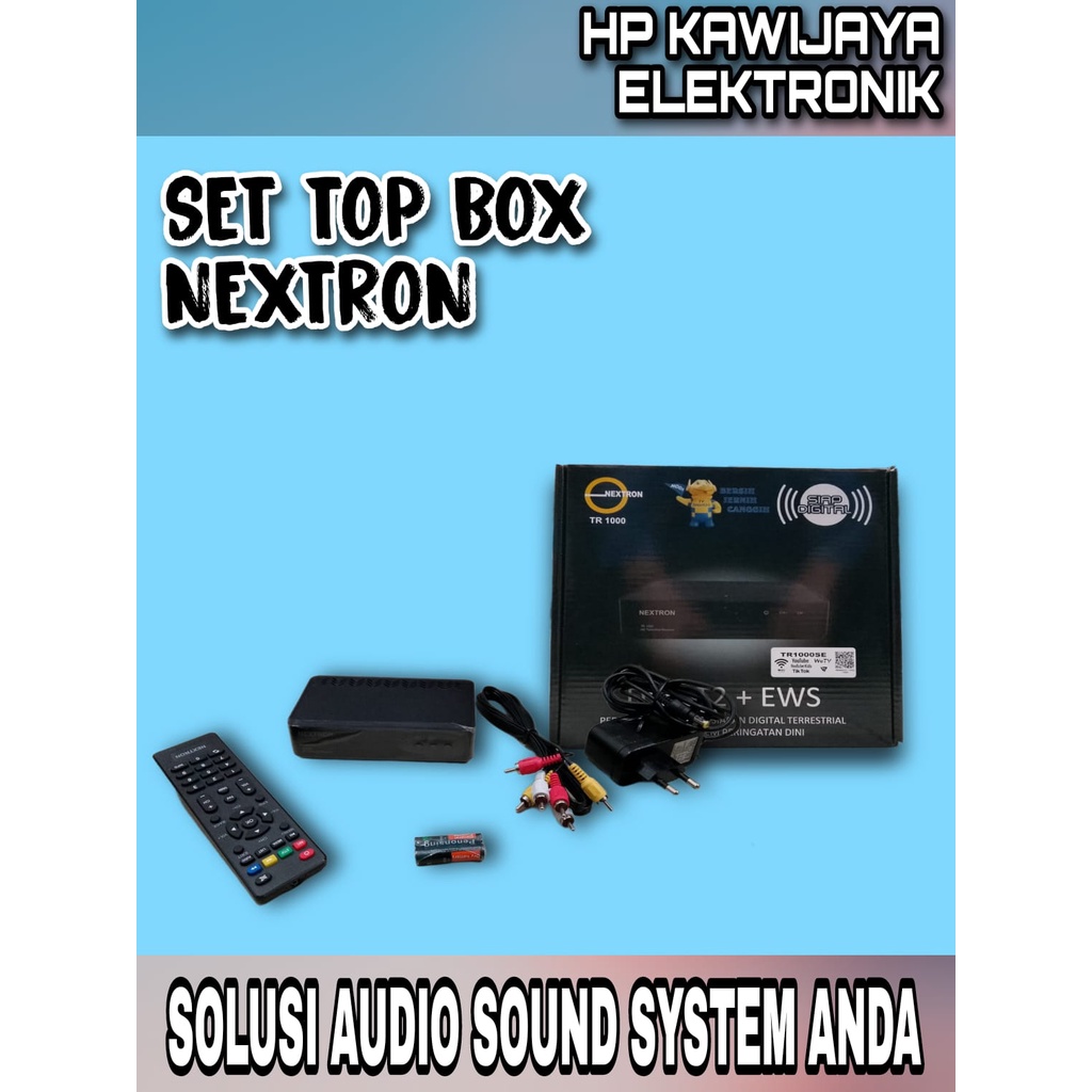 SET TOP BOX NEXTRON TR 1000 DVB T2 SET TOP BOX NEXTRON TR 1000 HD DVB T2
